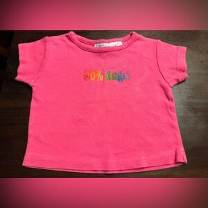Vintage Simply Basic Pink Kids T-Shirt 12 months